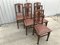 Art Nouveau Style Chairs in Leather, 1920, Set of 6 4