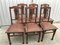 Art Nouveau Style Chairs in Leather, 1920, Set of 6 9