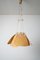 Vintage Uchiwa Pendant Lamp by Ingo Maurer for M-Design, 1960s, Image 1
