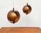 Mid-Century Moon Lamps in Teak Wood, 1960s, Set of 2 40