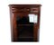Antique Late Empire Mahogany Corner Cabinet with Shelves, 1840s 4