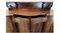 Late Empire Mahogany Sideboard with a Curved Front, 1840s 2