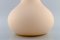 Drop-Shaped Vase in Delicate Pink Mouth-Blown Art Glass 7