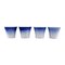 Four Art Deco Herb Pots in Glazed Porcelain by Wilhelm Kåge for Gustavsberg, Set of 4, Image 1