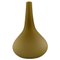 Large Teardrop-Shaped Vase in Smoky Mouth-Blown Murano Art Glass from Salviati 1