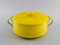 Danish Lidded Pot in Bright Yellow Enamel by Jens H. Quistgaard 4
