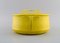 Danish Lidded Pot in Bright Yellow Enamel by Jens H. Quistgaard 3