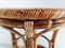 Bamboo and Cane Stools, Italy, 1960s, Set of 4, Image 9