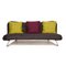 Gray Brühl Fabric Three-Seater Couch 1