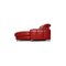 Red Hukla Leather Sofa with Electric Function 10