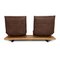 Brown Epos 2 Two-Seater Couch with Relax Function from Koinor 10