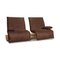Brown Epos 2 Two-Seater Couch with Relax Function from Koinor 8