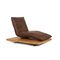 Brown Epos 2 Fabric Lounger with Relaxation Function from Koinor 1