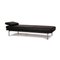 Schwarzes Living Platform Tagesbett aus Kunstleder von Walter Knoll 3