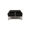 Divan Living Platform en Faux Cuir Noir de Walter Knoll 10