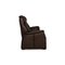 Brown Hukla Leather Three-Seater Couch with Relaxation Function 10
