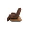 Brown Epos 2 Fabric Two Seater Recliner with Relax Function from Koinor, Set of 2 17