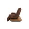 Fauteuil 2 Places Epos en Tissu Marron avec Fonction Relax de Koinor, Set de 2 17