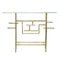 Console in Brass by Henri Fernandez, Image 1