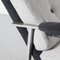 High Lounge Chair in Grey, Image 10
