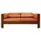 Mid-Century Modern Zelda Sofa in Cognac Leather by Sergio Asti for Poltronova, Image 1