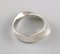 Modernistischer Ring aus Sterling Silber von Vivianna Torun Bülow-Hübe für Georg Jensen 2