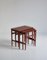 Danish Nesting Tables by Hans J. Wegner for Andreas Tuck, 1960s, Set of 3 2