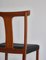 Benedikte Dining Chairs in Mahogany by Ole Wanchen for A.J. Iverse, 1942, Set of 6 18