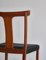 Benedikte Dining Chairs in Mahogany by Ole Wanchen for A.J. Iverse, 1942, Set of 6, Image 18