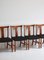 Benedikte Dining Chairs in Mahogany by Ole Wanchen for A.J. Iverse, 1942, Set of 6 2