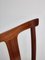 Benedikte Dining Chairs in Mahogany by Ole Wanchen for A.J. Iverse, 1942, Set of 6, Image 13