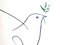 After Pablo Picasso, Peace Dove, Lithograph, 1961, Image 3