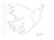 Nach Pablo Picasso, Peace Dove, Lithographie, 1961 5