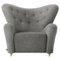 Fauteuil Hallingdal The Tired Man Gris de par Lassen 1