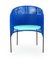 Blue Caribe Dining Chair by Sebastian Herkner, Set of 4, Image 3