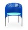 Chaises de Salon Caribe Bleues par Sebastian Herkner, Set de 4 3