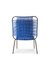 Chaise Haute Lounge Cielo Bleue par Sebastian Herkner, Set de 2 4