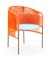 Chaise de Salle à Manger Caribe Orange Menthe par Sebastian Herkner, Set de 4 2