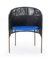 Black Caribe Dining Chair by Sebastian Herkner, Set of 2, Image 2