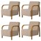 Daw / Mohair & McNutt Arch Sessel von Mazo Design, 4er Set 1