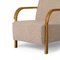 Daw/Mohair & McNutt Arch Lounge Chairs by Mazo Design, Set of 4 4