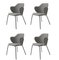 Gray Fiord Let Chairs from by Lassen, Set of 4, Image 2