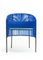 Blue Caribe Lounge Chair by Sebastian Herkner, Set of 4, Image 3