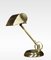 Bankers Desk Lamp in Brass 1