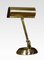 Bankers Desk Lamp in Brass 4