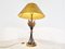 Lámpara de mesa vintage en forma de gavilla de trigo, años 60, Imagen 3