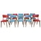 Vintage Rockabilly Chairs, 1950s, Set of 10 1