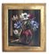 Louis Henri Salzmann, Bouquet de fleurs, 1933, Oil on Cardboard 2