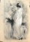 Charles Émile Moses Hornung, Préparation à la nuit, 1914, Pastel on Paper, Immagine 1
