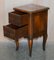 Faux Book Front Side End Table with Twin Drawers, Image 9